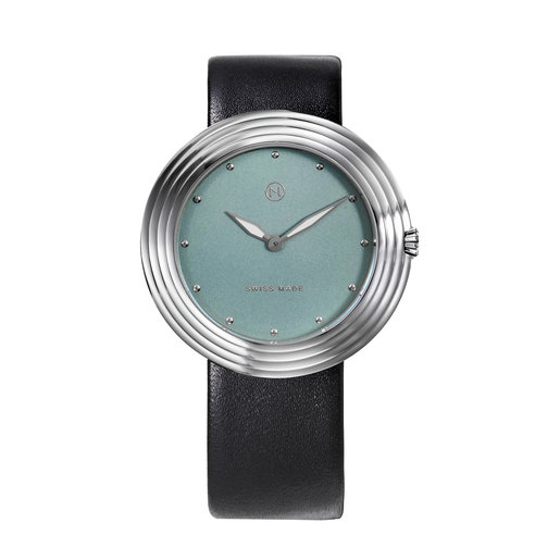 swiss watch black