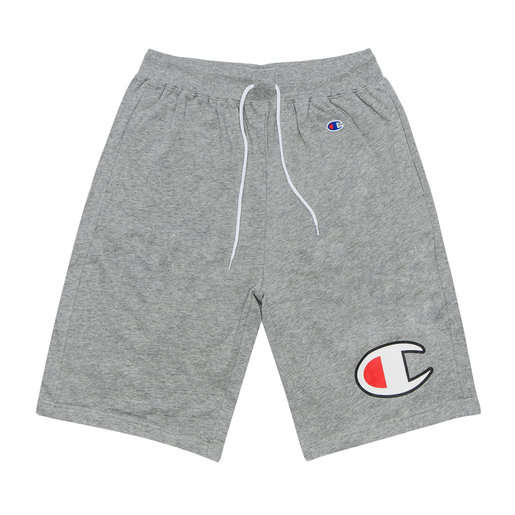 champion big logo shorts