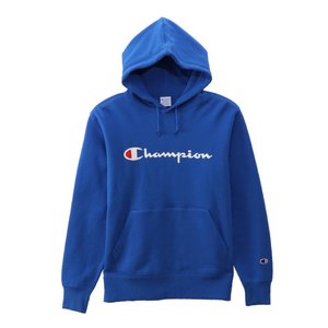 Men's Basic Script Logo Pullover Hoodie C3-Q102