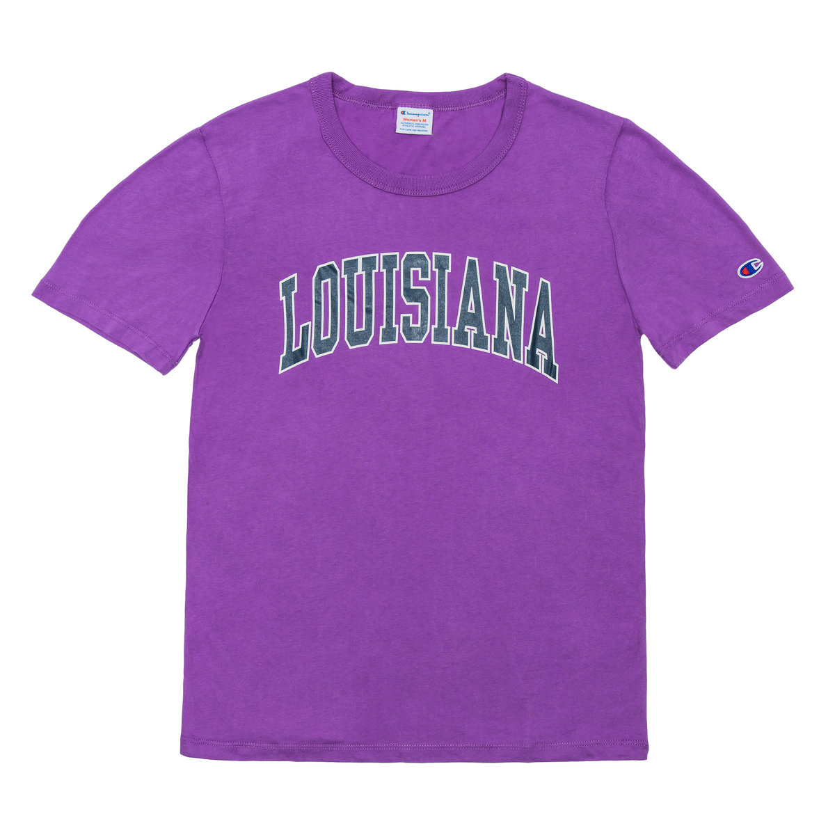 light purple champion t shirt