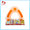 Triangle turn single layer cat toy - Mint Green