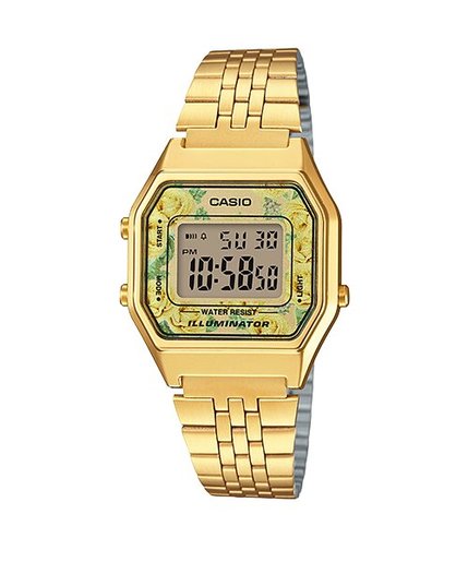 casio digital gold