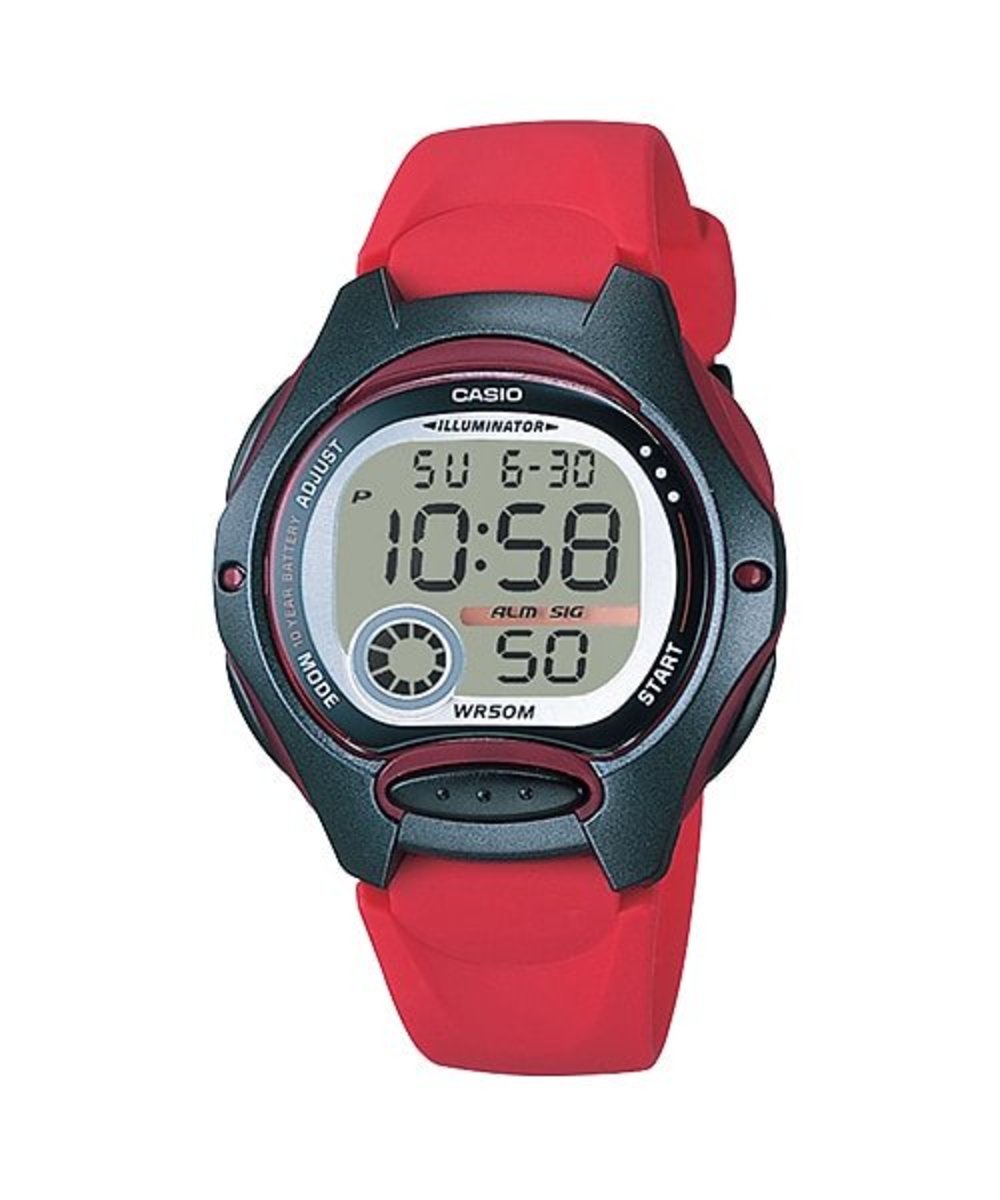casio digital watch water resistant