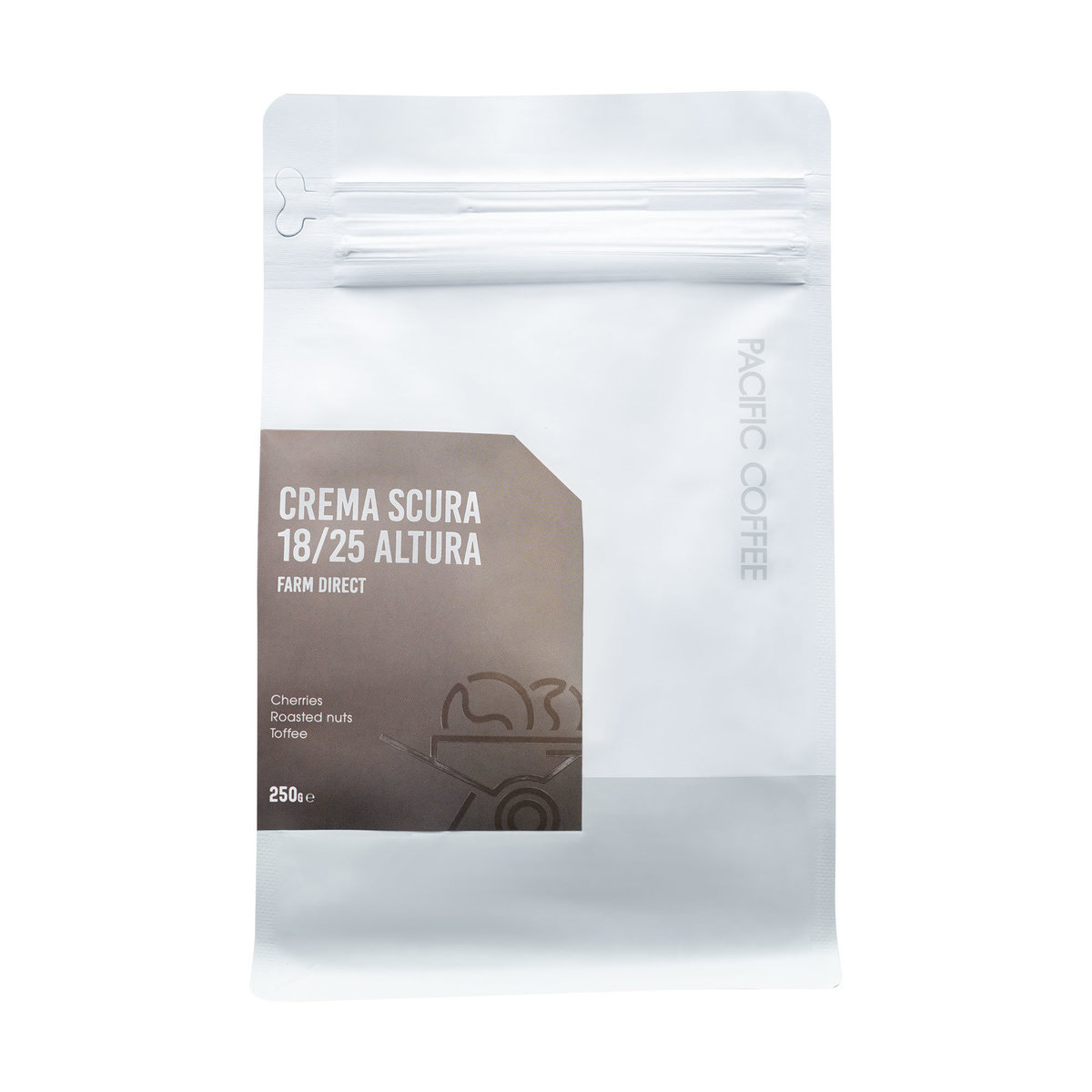 Pacific Coffee - Crema Scura 18/25 Altura - Farm Direct Coffee Bean (250g)