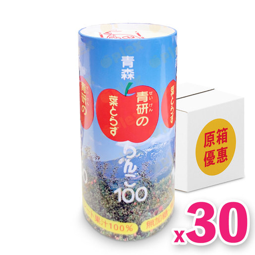 Seiken Aomori 100 Five Kind Apple Juice 195ml X 30packs Hktvmall The Largest Hk Shopping Platform