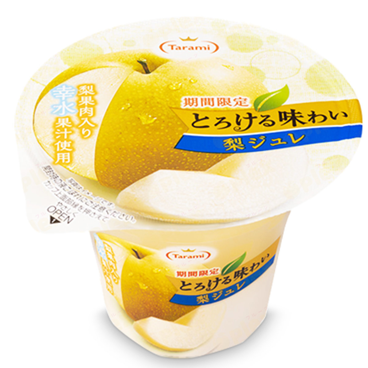 Tarami Tarami Melting Taste Series Fruit Jelly Pear 210g X 1pc Hktvmall Online Shopping