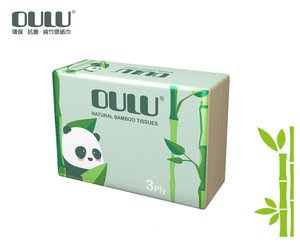 Oulu 環保純竹漿本色3層100抽軟包裝紙巾4包裝 [優惠10條裝] 4 包裝 x 10條