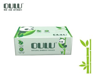 Oulu 環保純竹漿本色3層盒裝紙巾100張 x 3盒裝 [優惠10盒裝] 3盒裝 x 10條