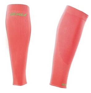 2XU | Performance Calf Sleeve UA2762b 壓力小腿套L碼| 粉紅綠色| L HKTVmall 香港最大網購平台