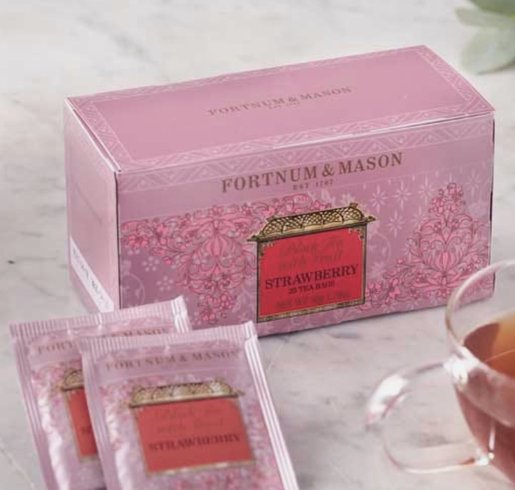 Fortnum Mason Fortnum Mason 草莓紅茶 25茶袋平行進口 香港電視hktvmall 網上購物