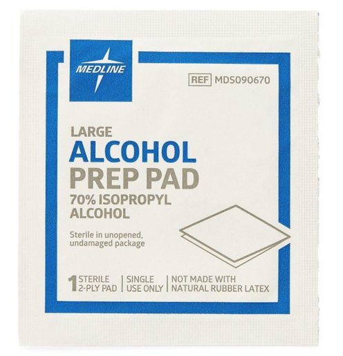 what is alcohol prep pad