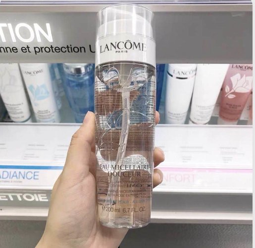 lancome cleansing micellar water with rose extract