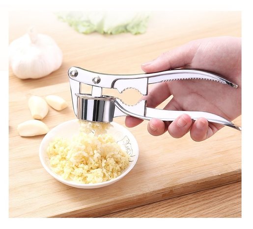 garlic press mincer ginger crusher peeler