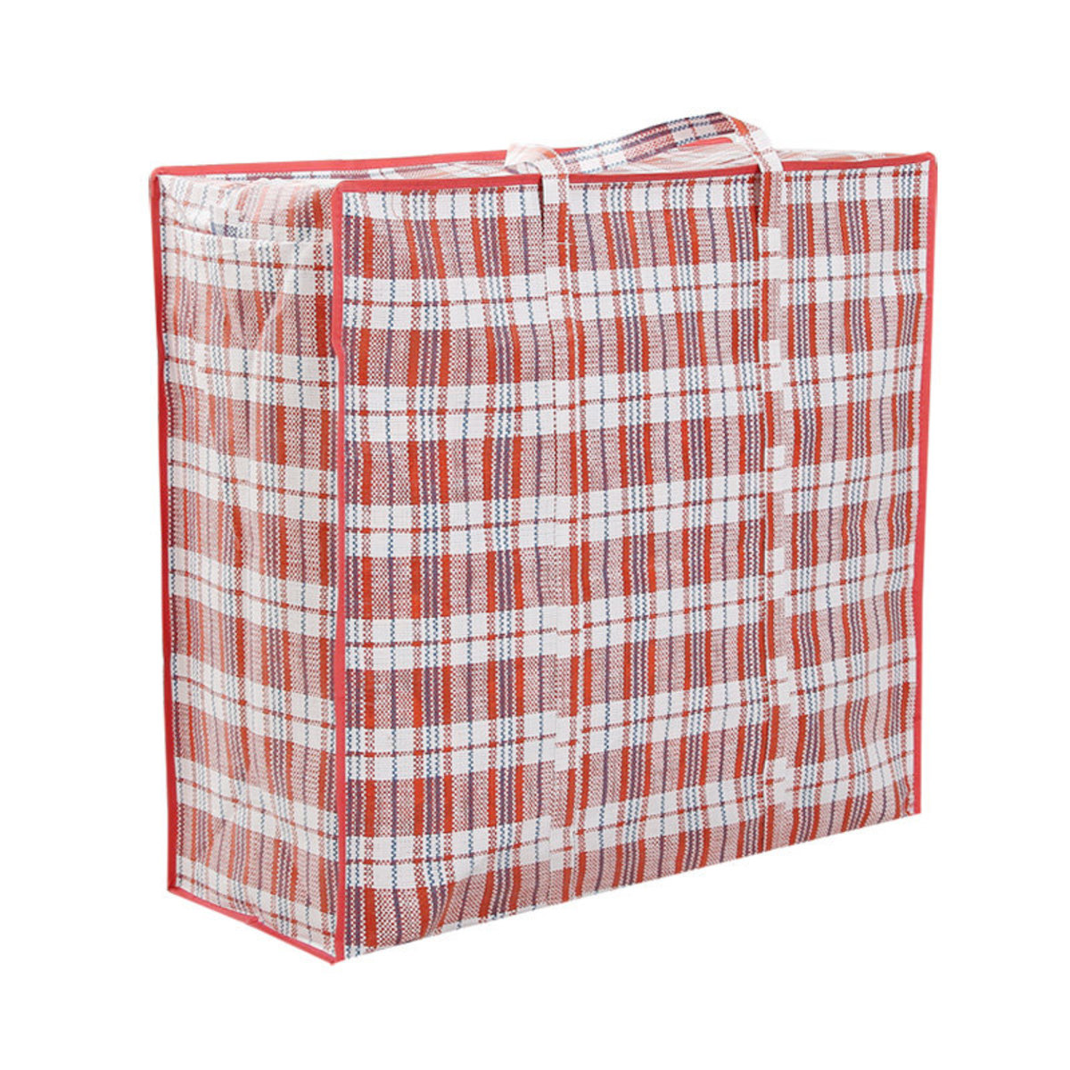 紅白藍袋 RED 大型防水三色編織袋 加厚儲物袋 行李收納袋 搬家袋 洗衣袋