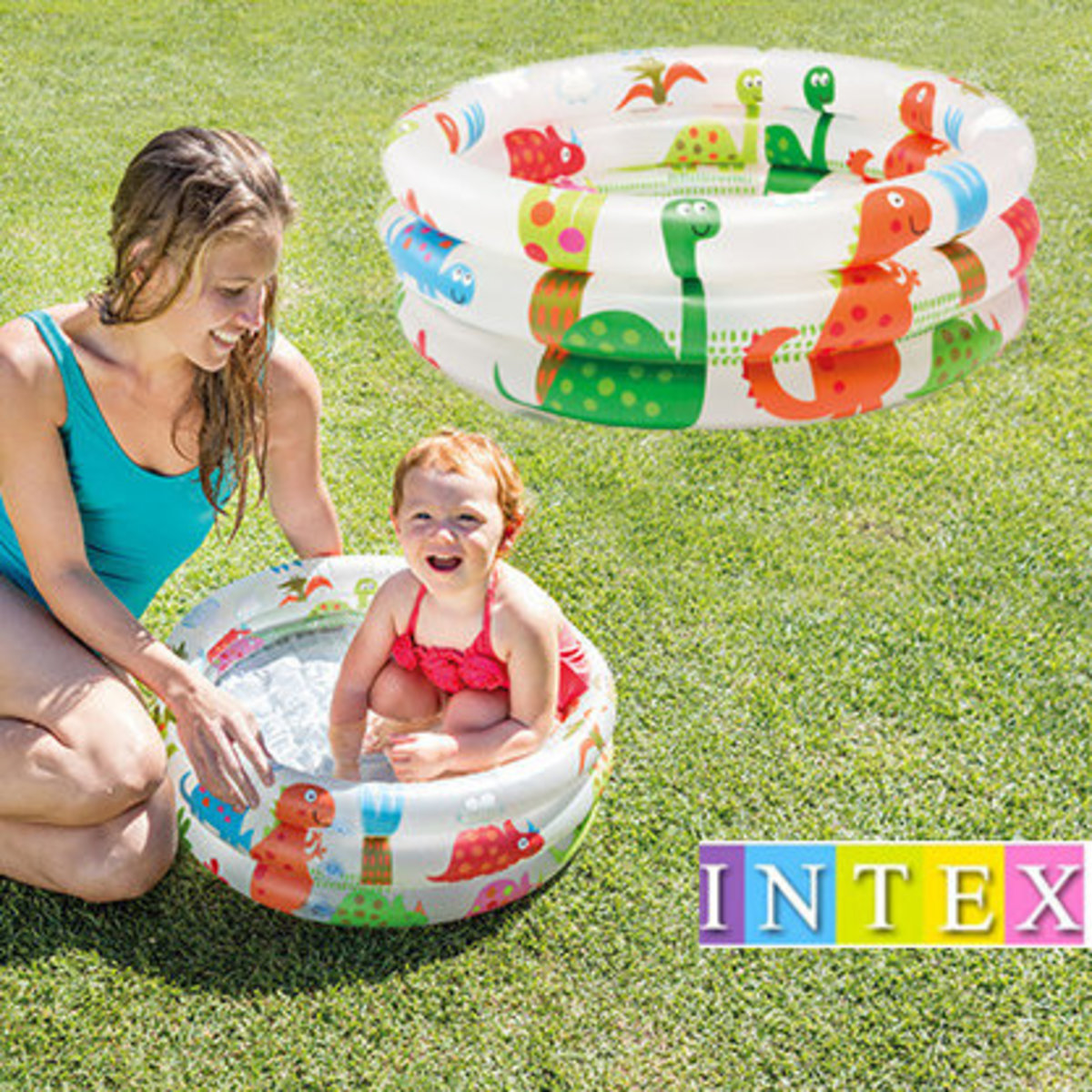 INTEX57106 Dinosaur and Volcano Baby 