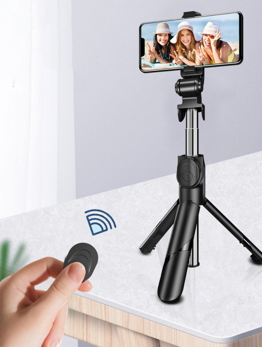 bluetooth tripod