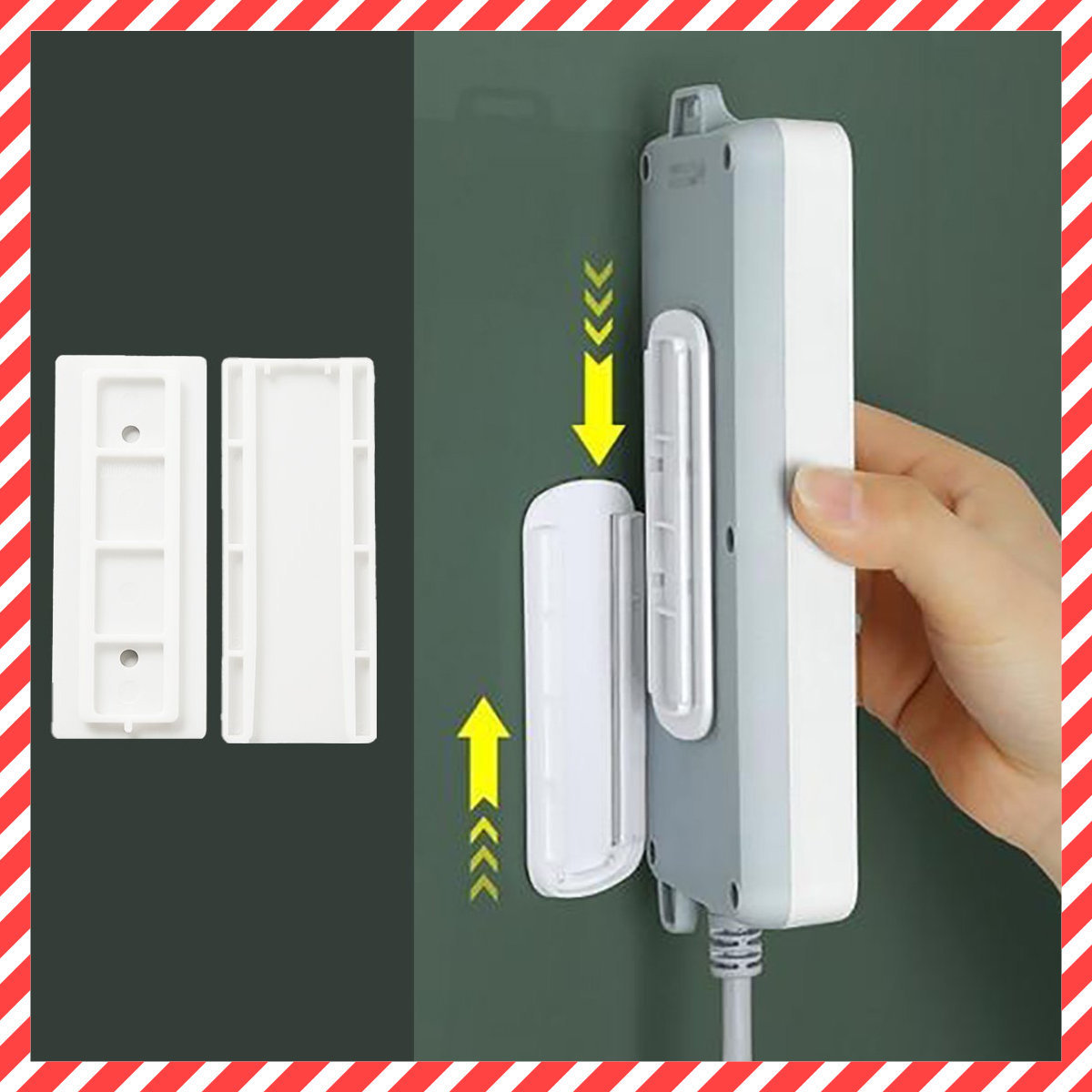 Self Adhesive Power Strip Wall Mount