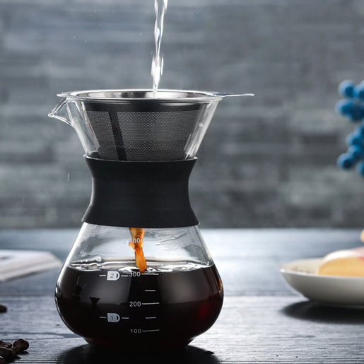 all glass coffee pot