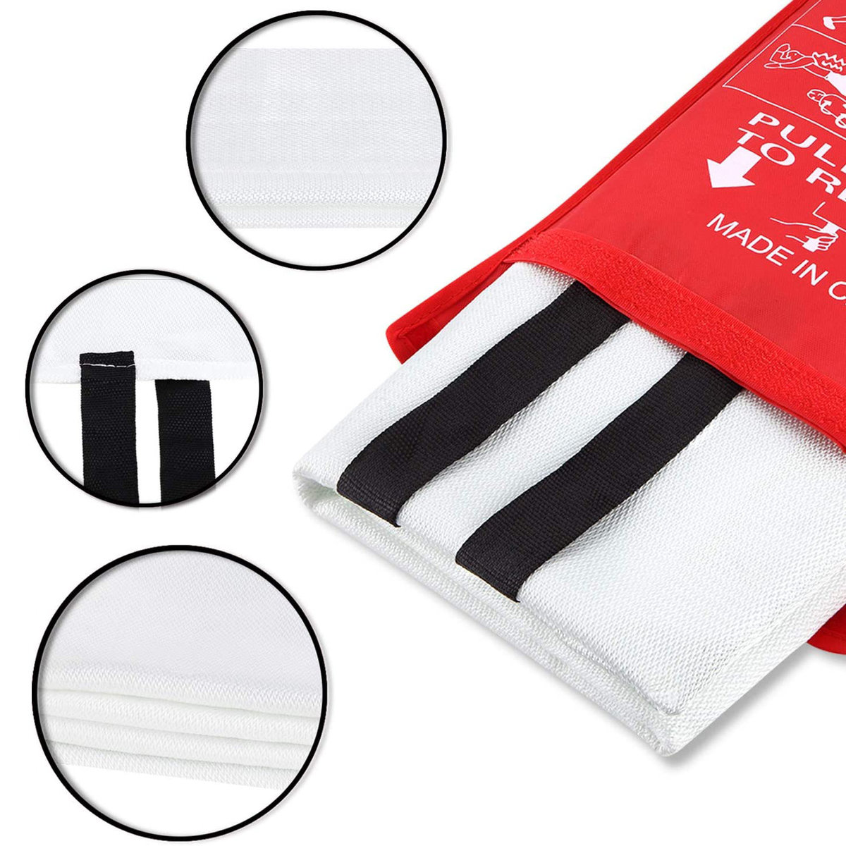 N A 防火毯1 2 X 1 0m 玻璃纖維滅火毯家用應急逃生滅火毯防火救生毯已通過權威測試機構質量測試玻璃纖維防火毯玻璃纖維阻燃滅火毯滅火布防火布焚火臺燒烤保護草地安全廚房安全 Hktvmall 香港最大網購平台