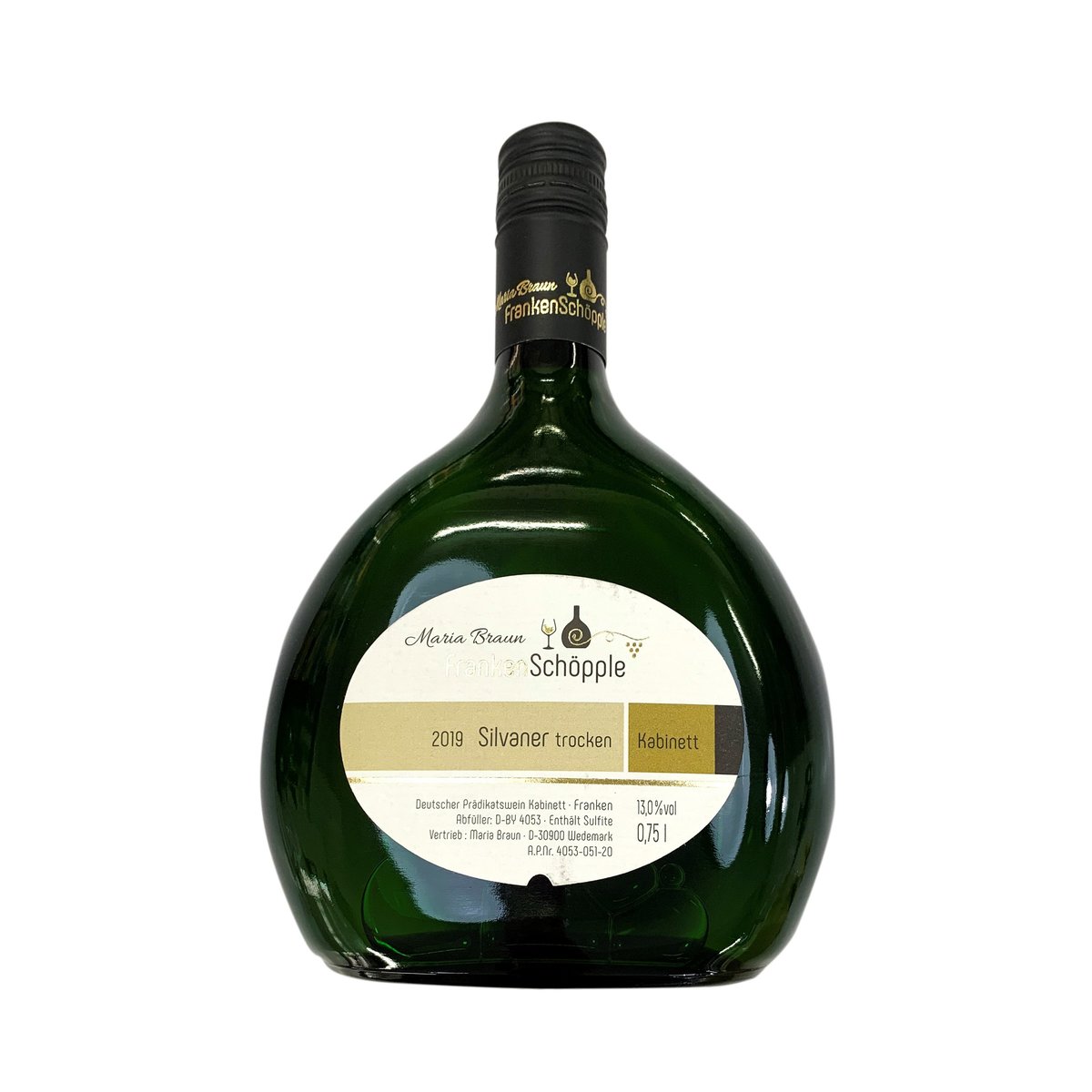 德國弗蘭肯產區 2018 西萬尼葡萄 (Kabinet) 半干白葡萄酒 ~75cl /樽