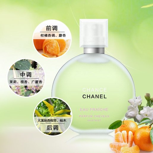 Chanel 2-Piece Chance Eau Fraiche Gift Set for Women, 50ml EDT, 35ml Hair  Mist