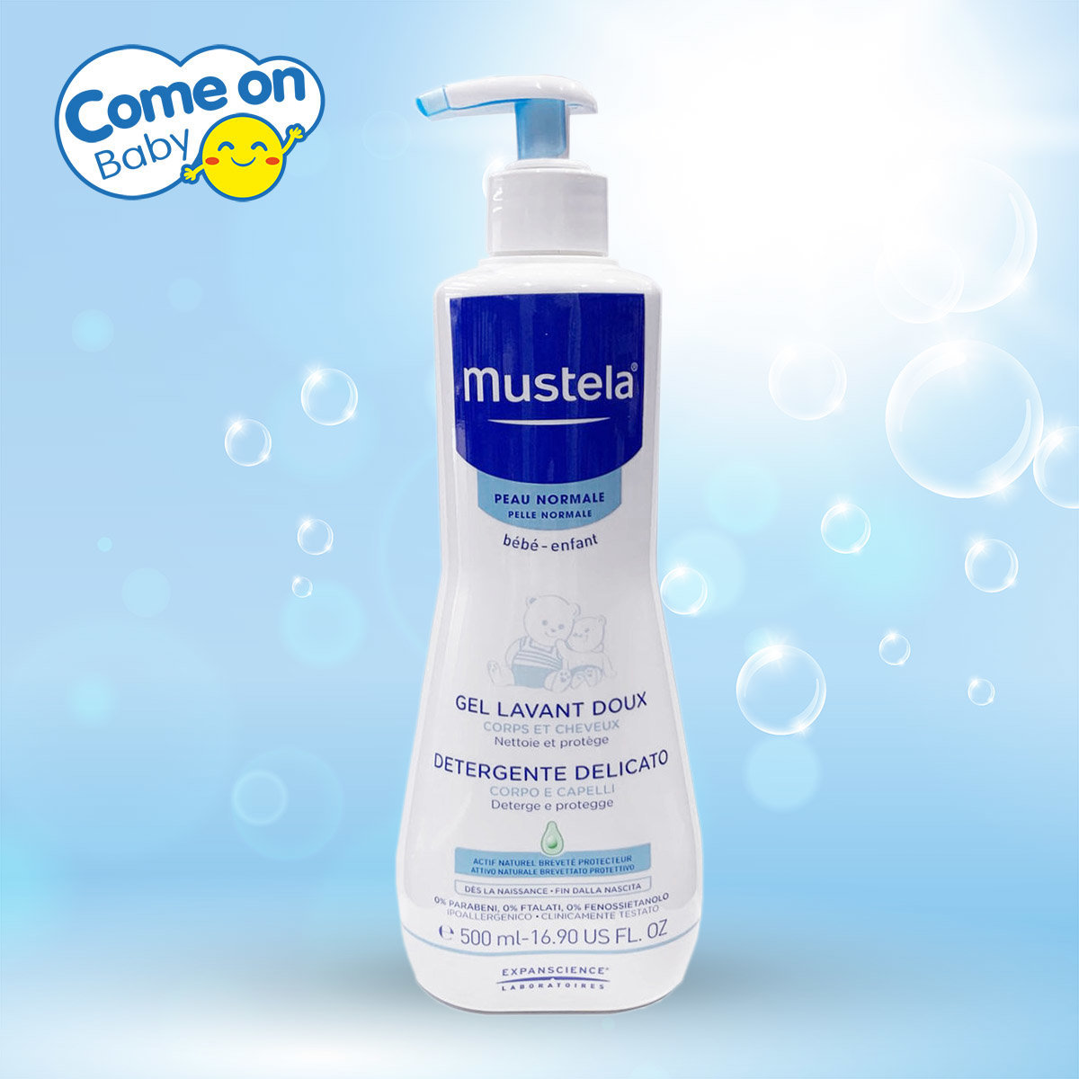 mustela gentle cleansing gel