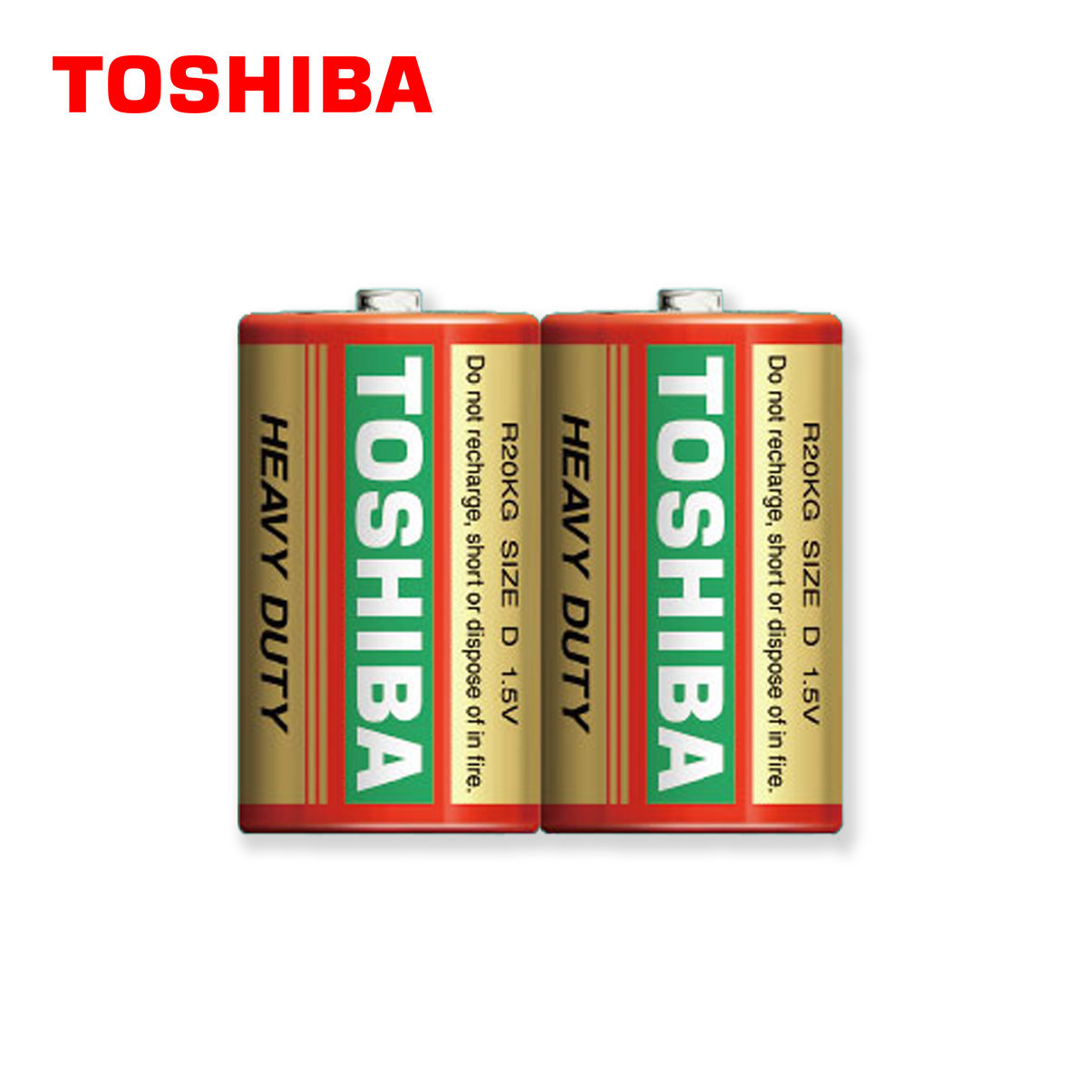 東芝 | 環保碳性 D 電池 (大電) 2粒裝 不含汞 | HKTVmall 香港最大網購平台