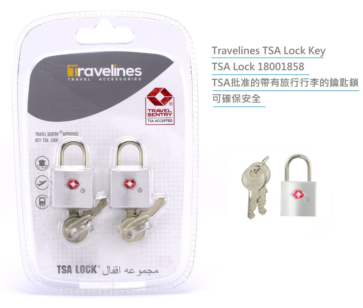 tsa approved key locks