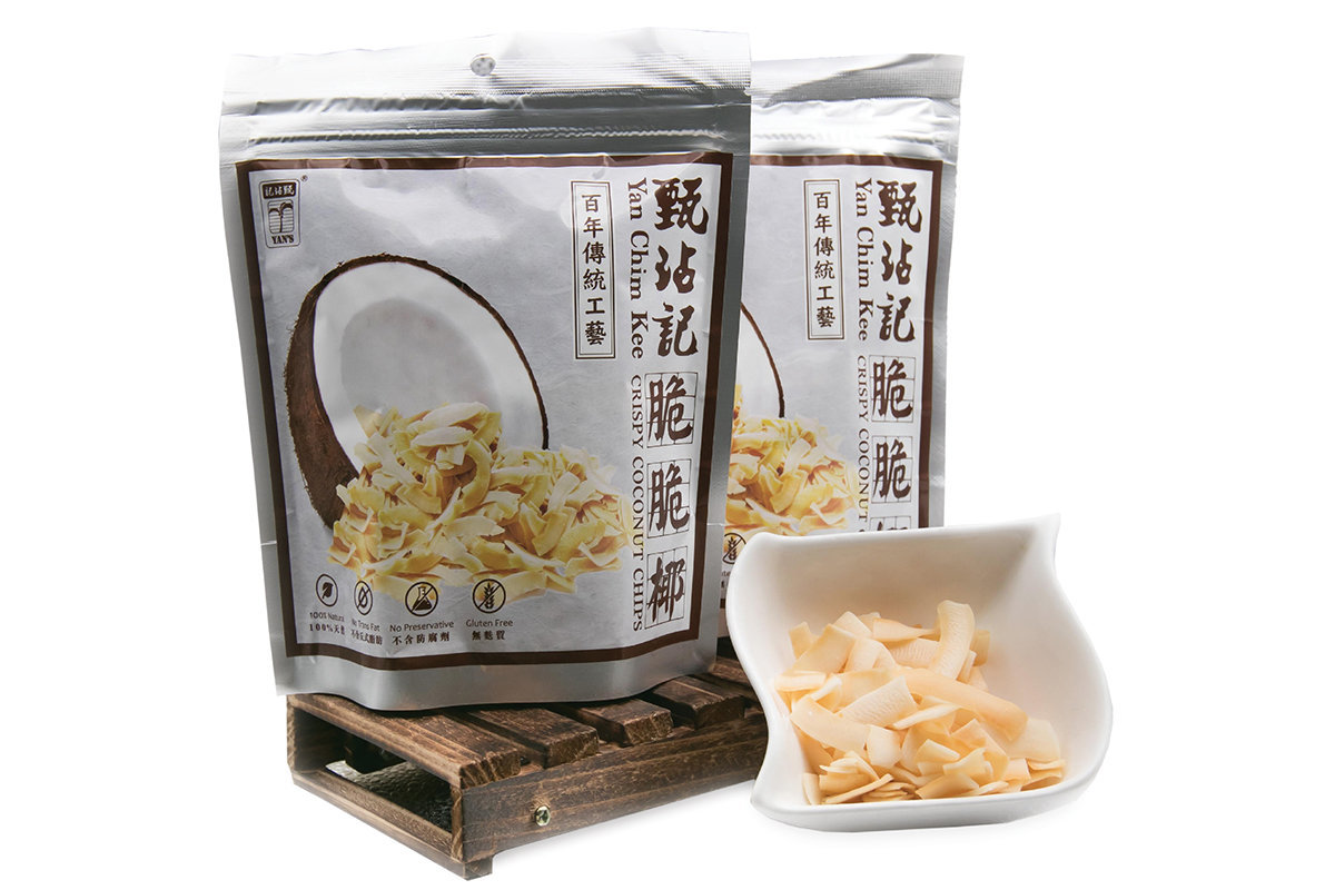 Crispy Coconut Chips (50g x 4 Bags)