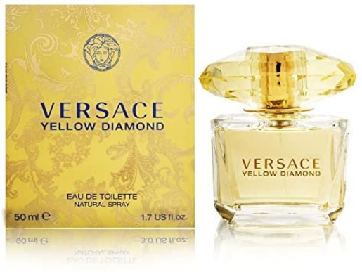 versace perfume yellow box