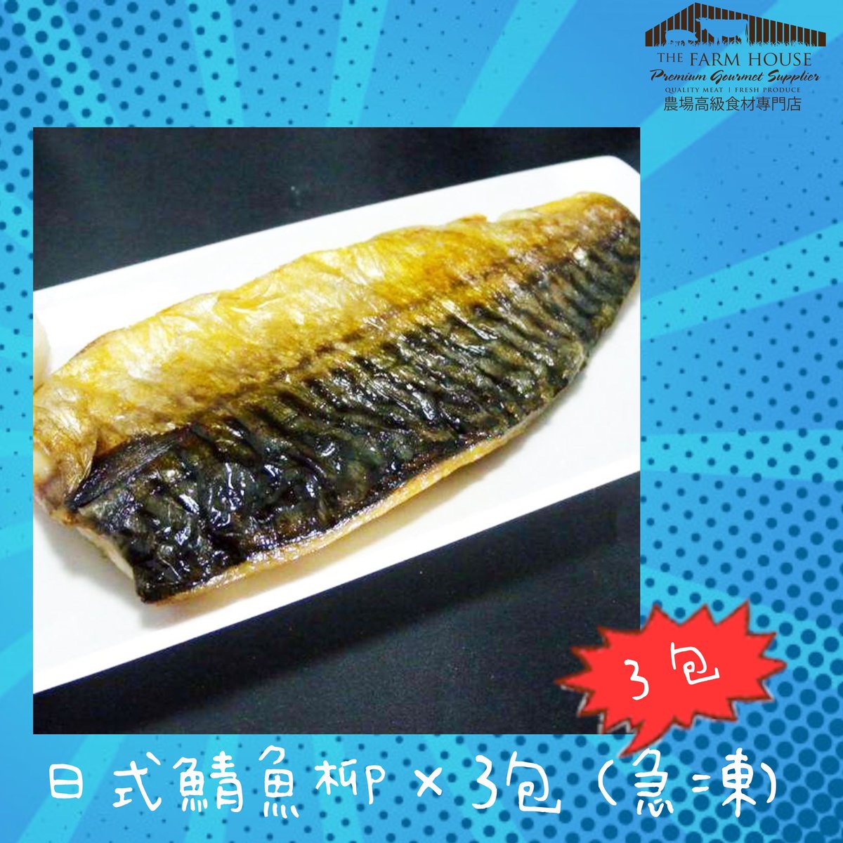 The Meat Guy Mackerel Fillet 鯖魚柳 X 3 包bags Frozen Hktvmall The Largest Hk Shopping Platform