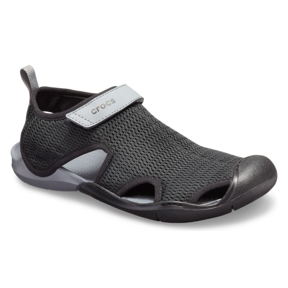 crocs women's swiftwater graphic mesh sandal