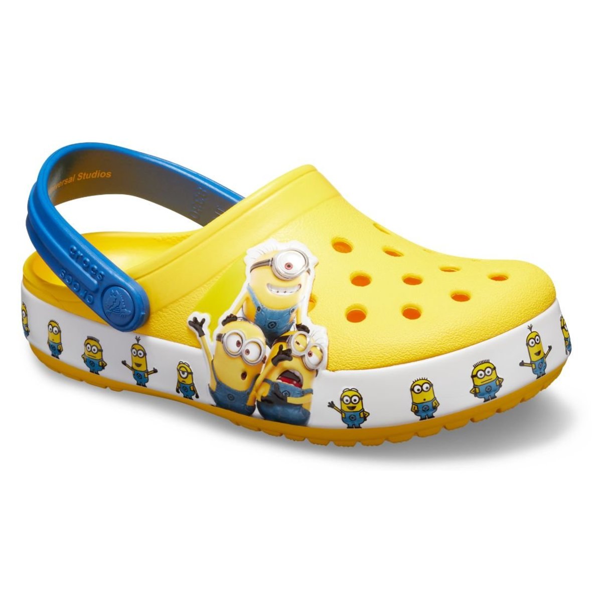 yellow toddler crocs