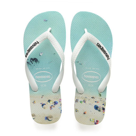 all white havaianas