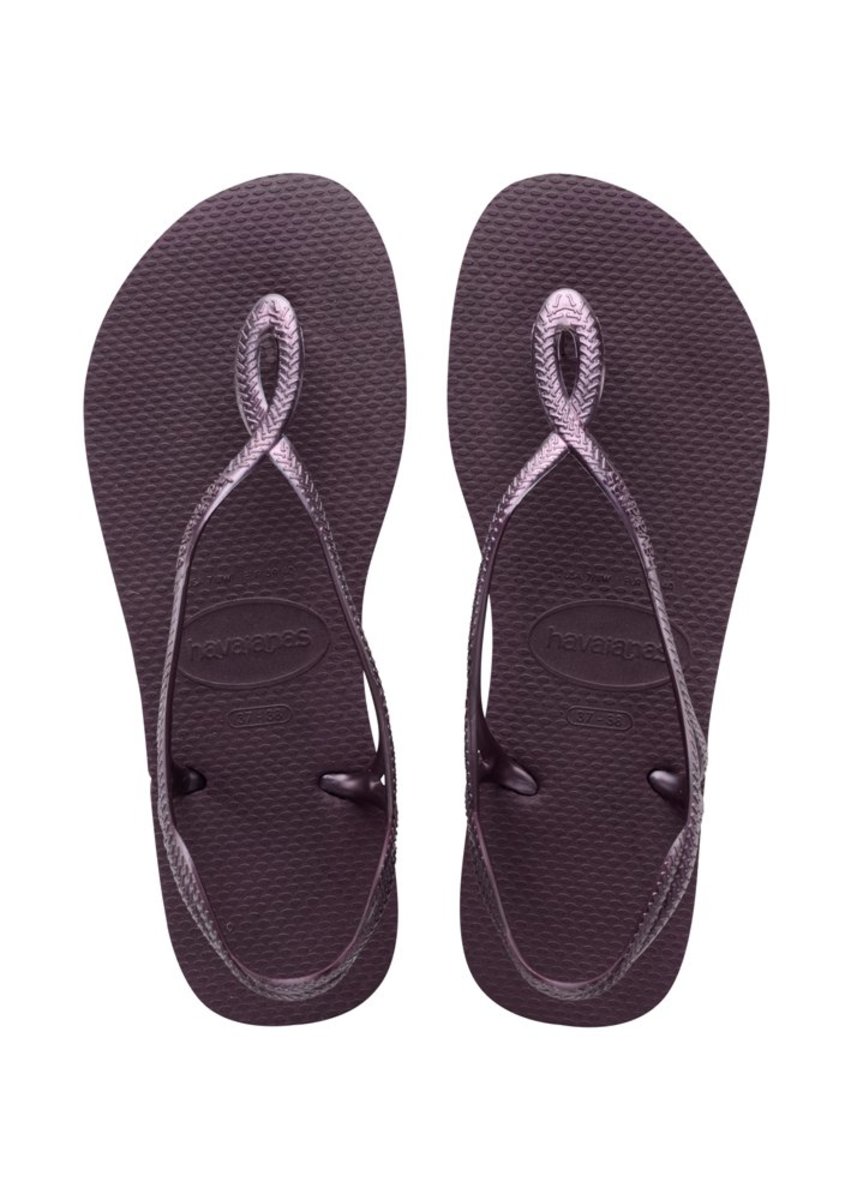 havaianas maroon