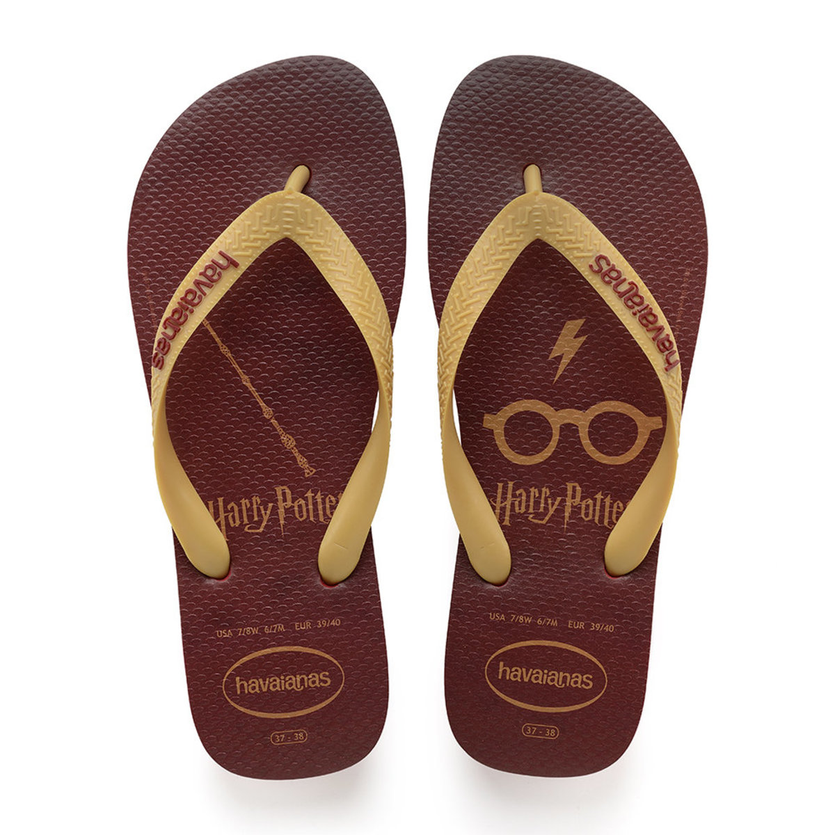 havaianas maroon