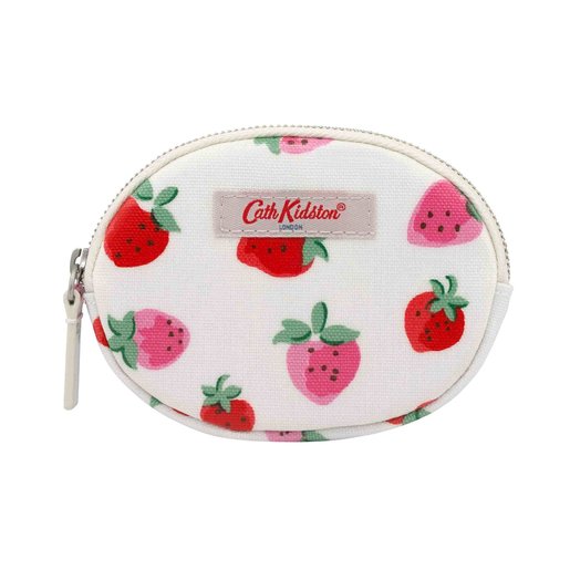 Sweet Strawberry Oval Coin Purse 