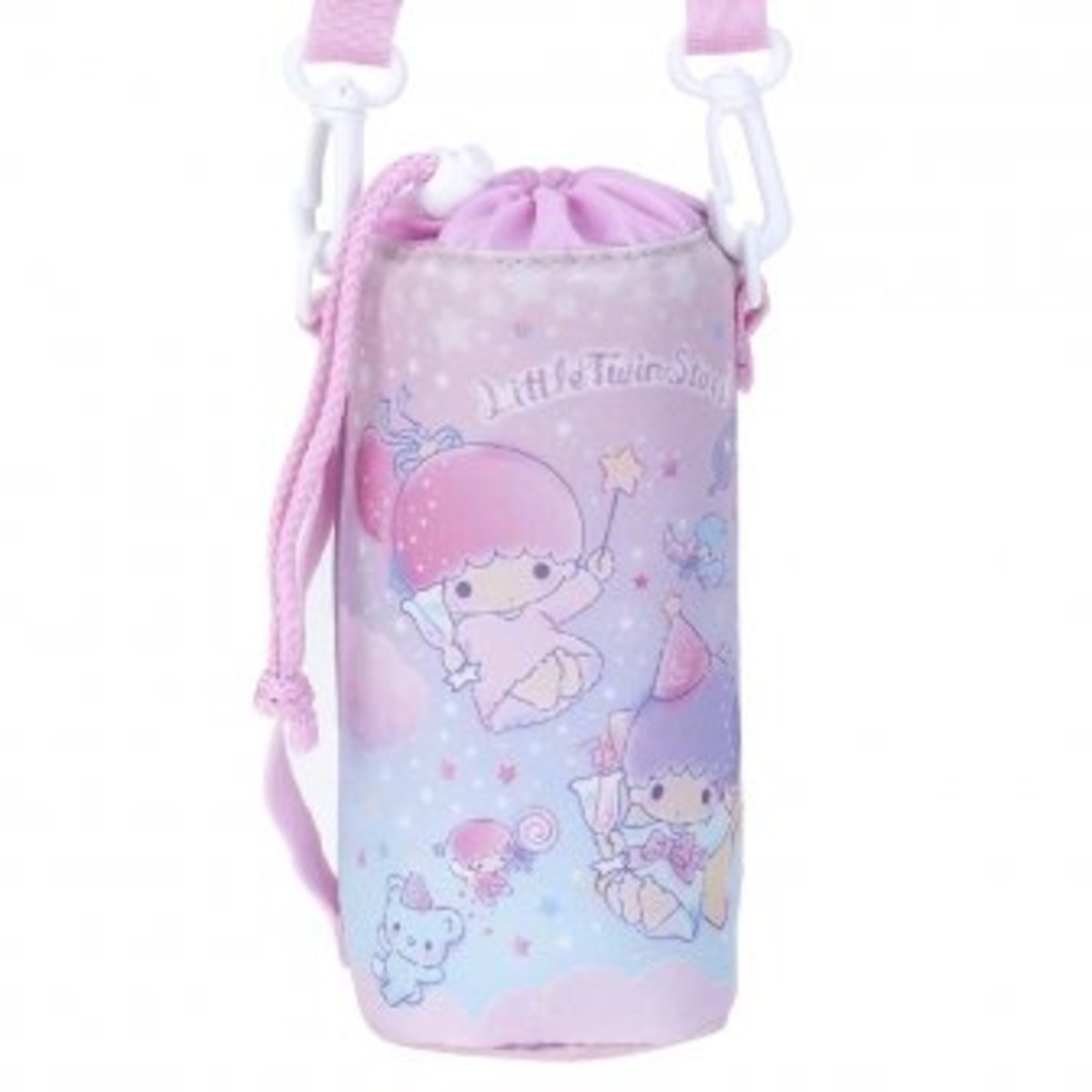 Little Twin Stars Water Bottle Bag (w/ detachable shoulder strap)