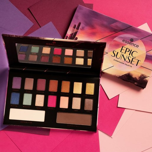 essence epic sunset eyeshadow palette