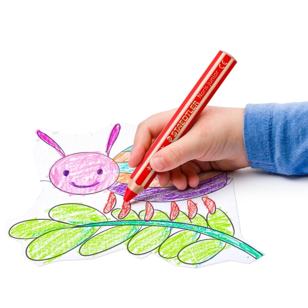 STAEDTLER Noris junior 140 3 in 1 kids' Colouring Pencil (12 Colors) 施 –  BookishPlayroom