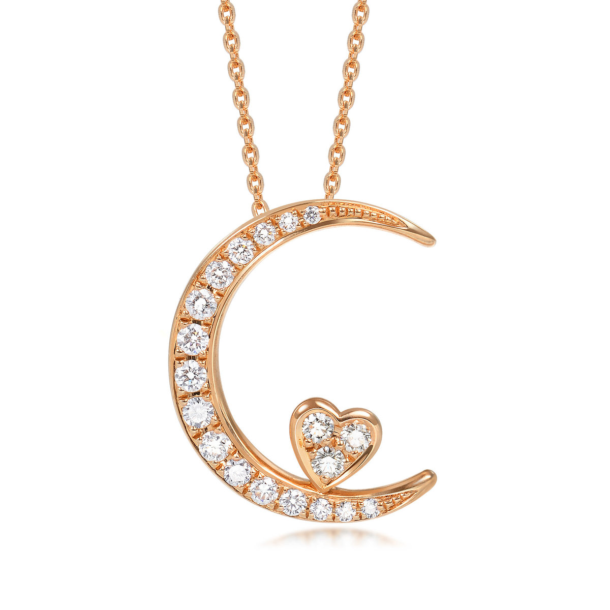 Chow Sang Sang | Love Décodé 18K Gold Diamond Necklace | HKTVmall The ...