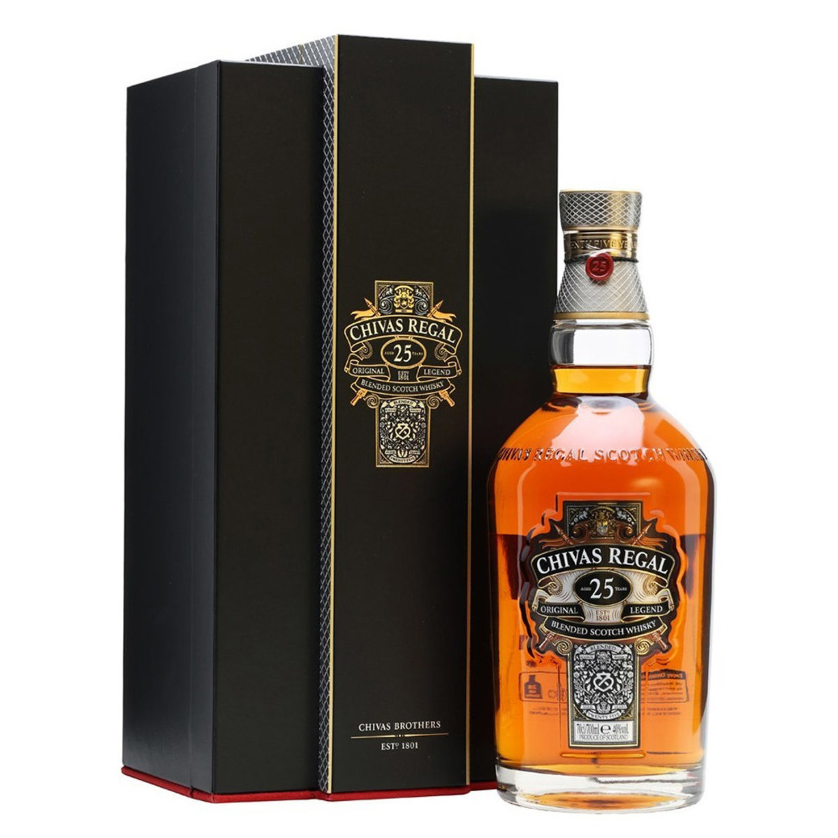 芝華士| 芝華士Chivas Regal 25年蘇格蘭威士忌700ml | HKTVmall