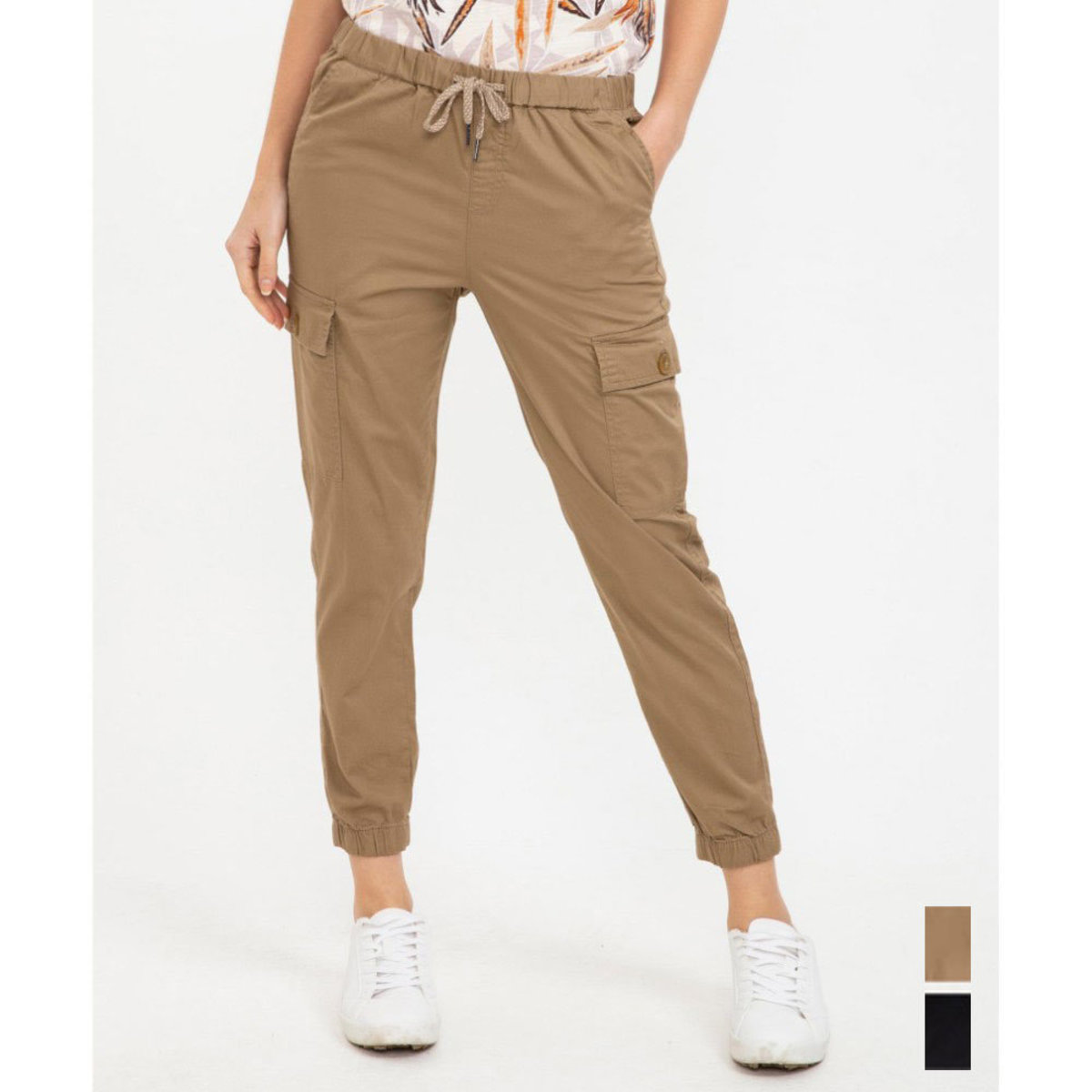 cuffed jogger pants