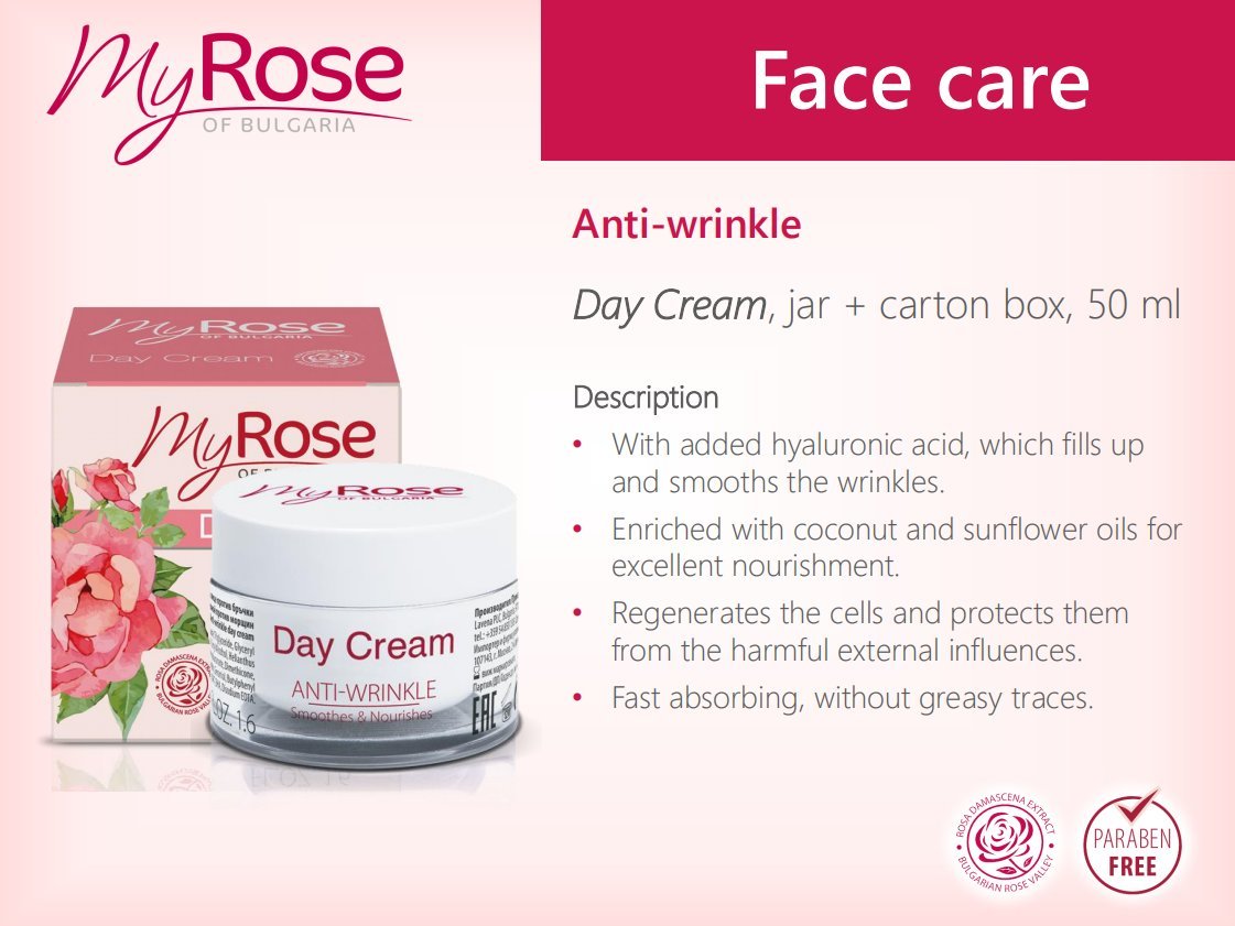 rose cream anti wrinkle