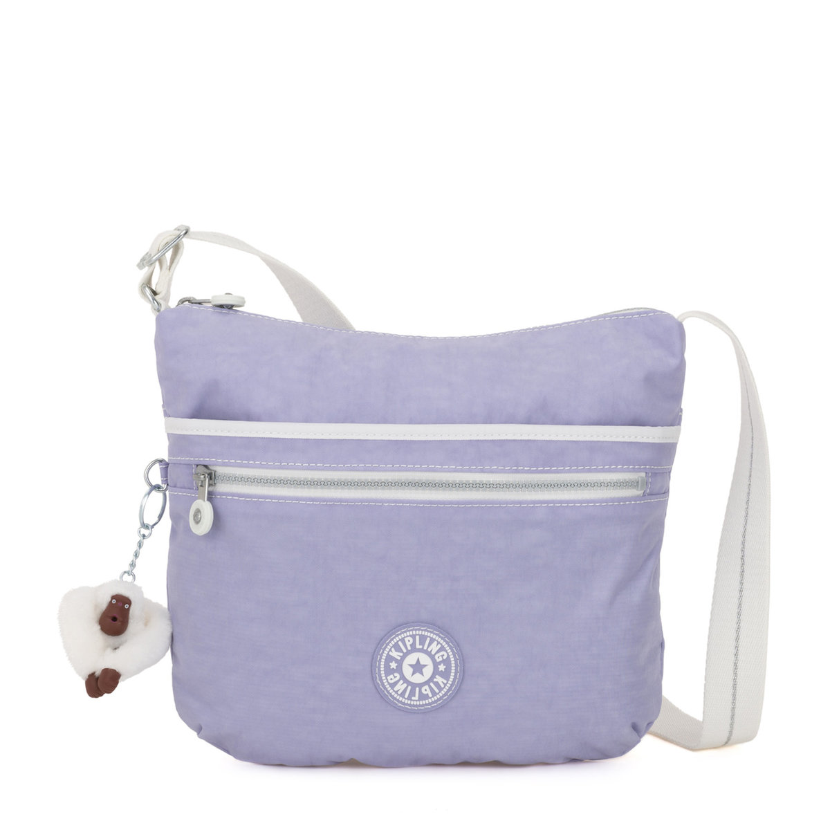 lavender shoulder bag