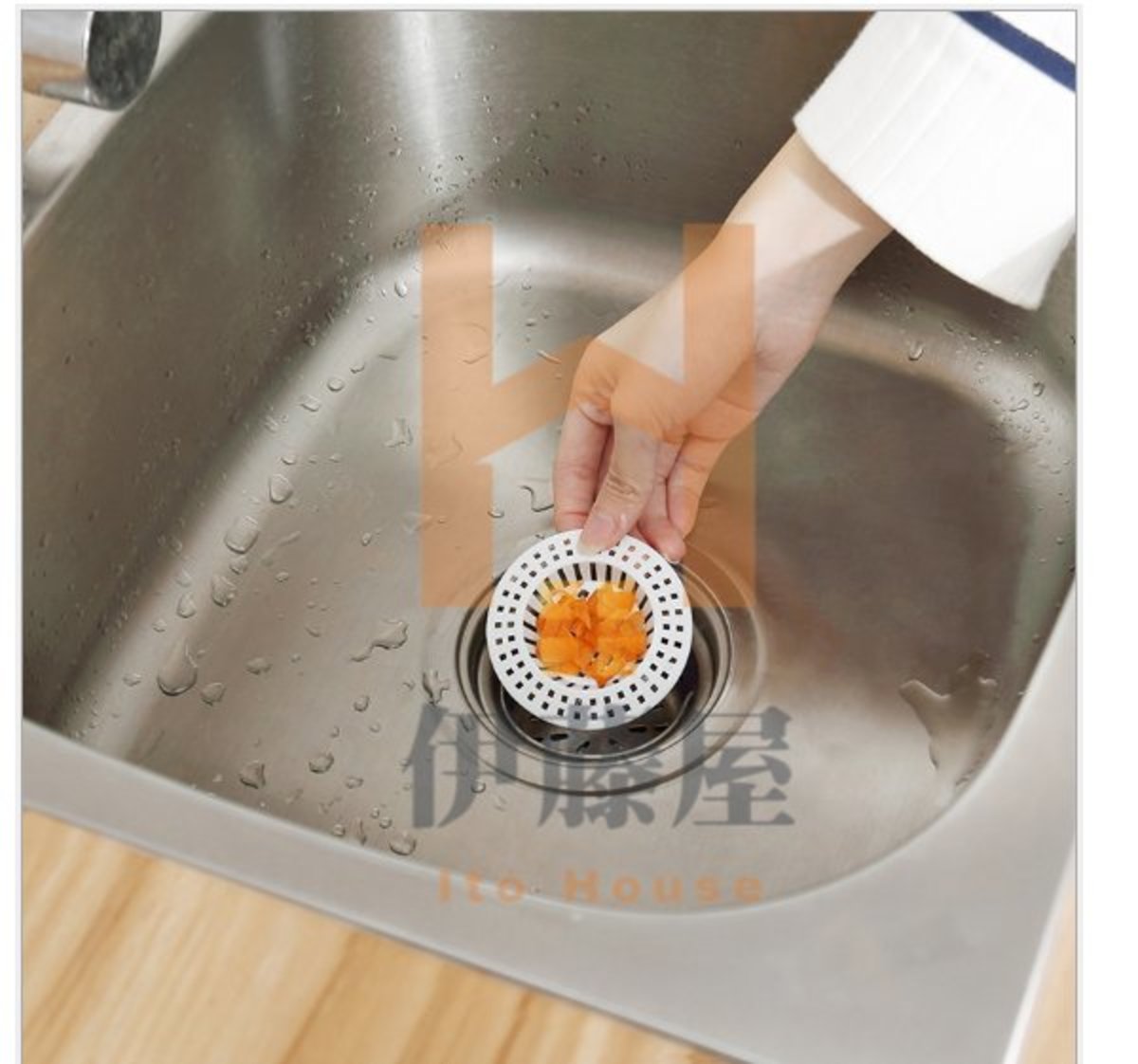 km-japanese-brand-km-sink-filter-plastic-drain-slag-screen-bathroom