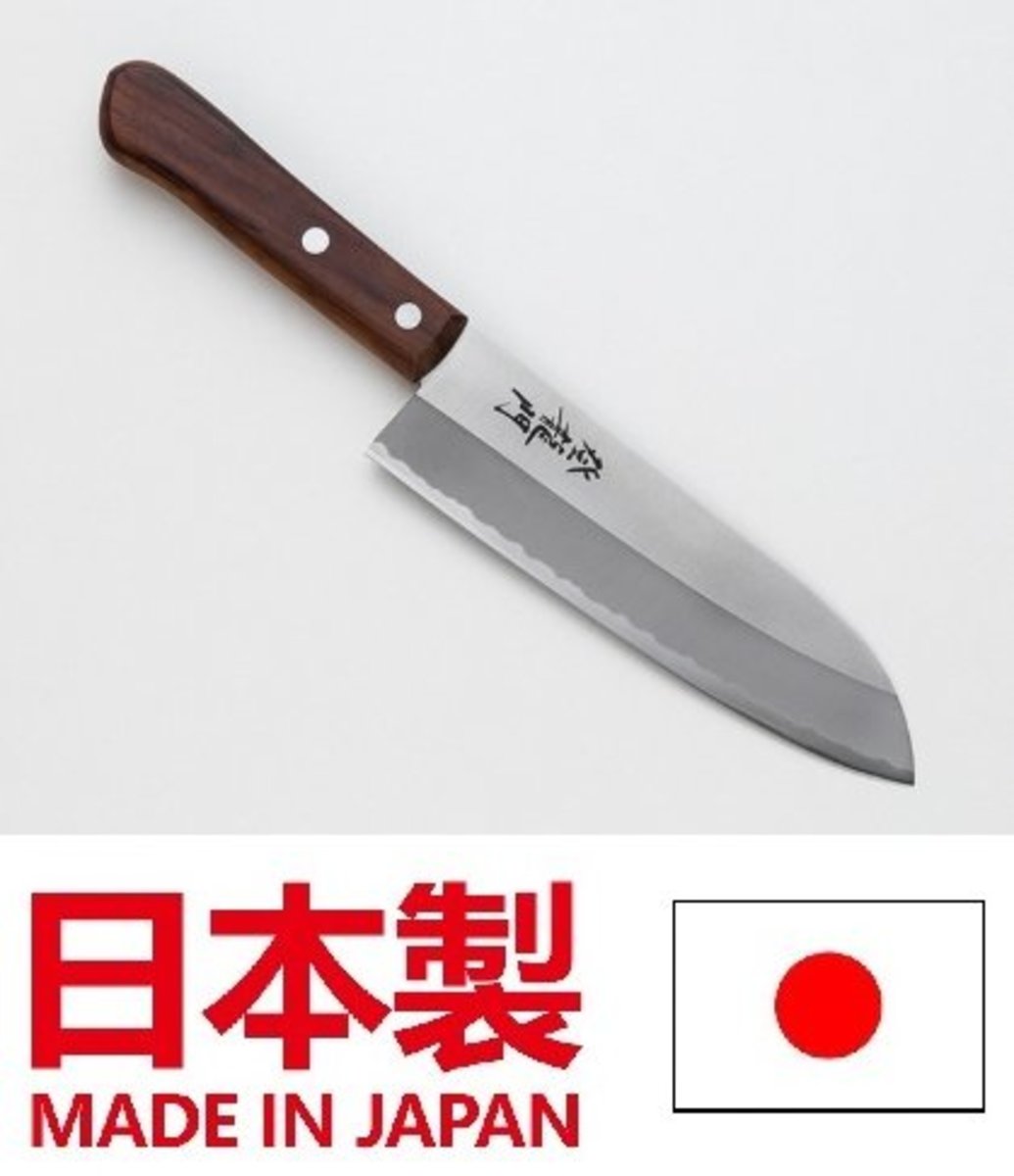 日本TOJIRO藤次郎登龍門三德刀 多用廚師刀