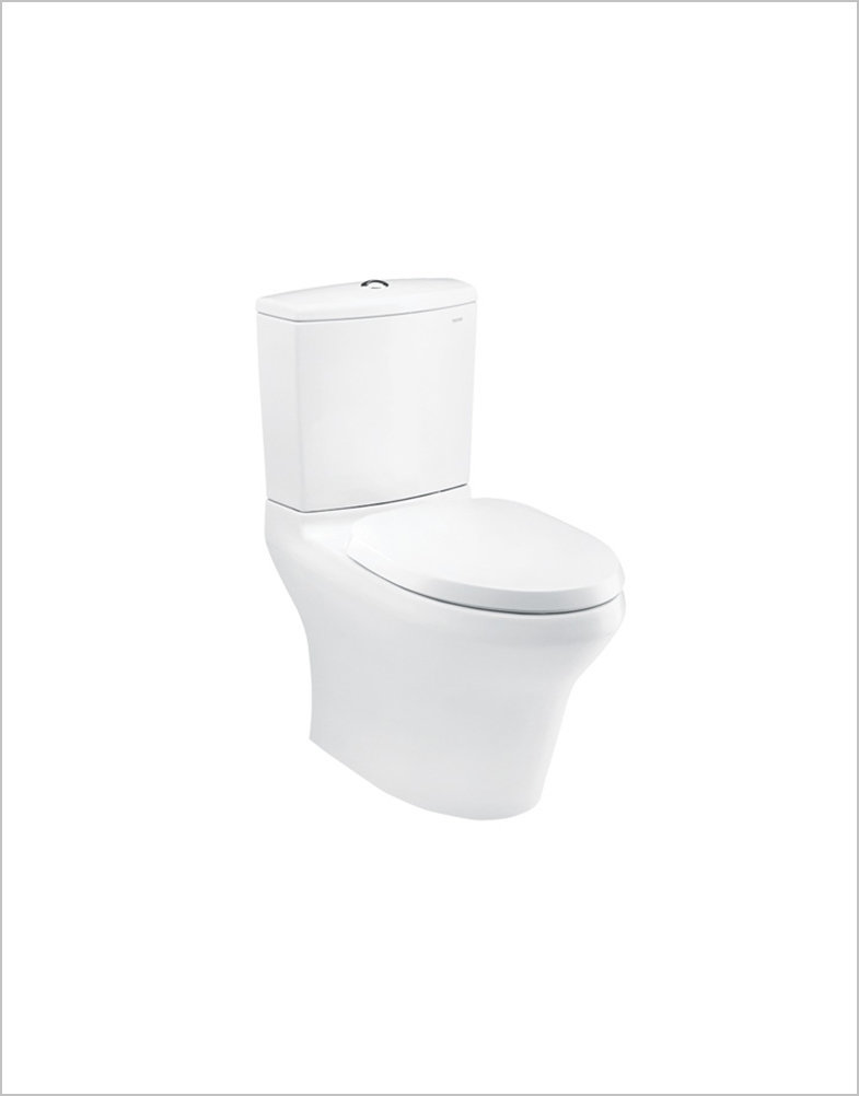 Totolink Toto 自由咀分體座廁配toto Close Coupled Toilet C945re S945de 細長兩件式座便器 免費送貨上門 香港電視hktvmall 網上購物