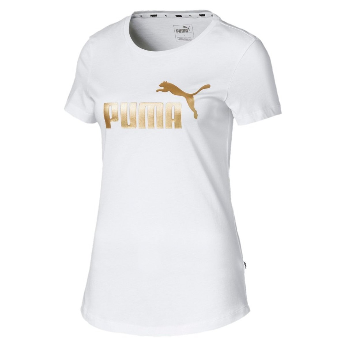 puma gold t shirt