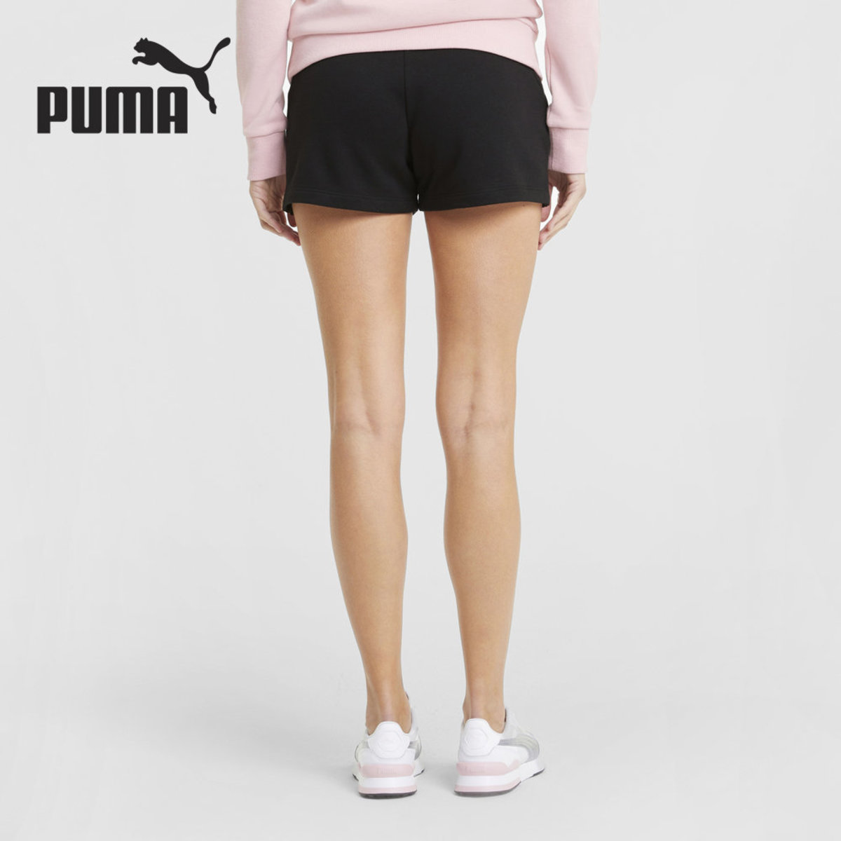 PUMA | ESS 4 Sweat Shorts TR Color : Black(7231) | Size : M | HKTVmall The Largest HK Shopping Platform